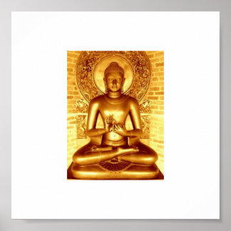 Guld Buddha Poster