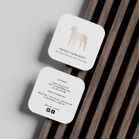 Guld Bullmastiff Dog Walker Trainer Puppy-vakten