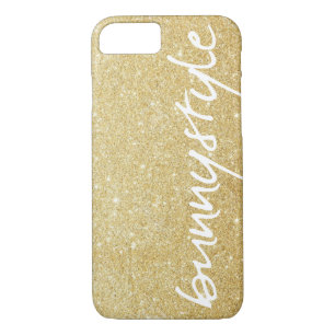 Guld Bunny Stil - Breathe Out iPhone 7 Fodral