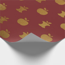 Guld Burgundy Metallic Apple Fruit Crimson Srap