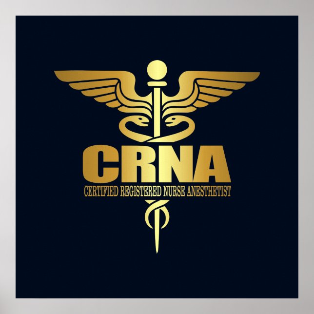Guld Caduceus (CRNA) Poster (Framsidan)