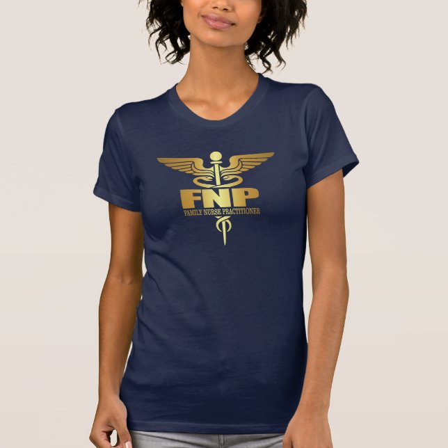 Guld Caduceus (FNP) Tee (Framsida)