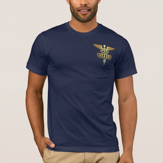 Guld Caduceus (ORTHO) Tröja (Framsida)