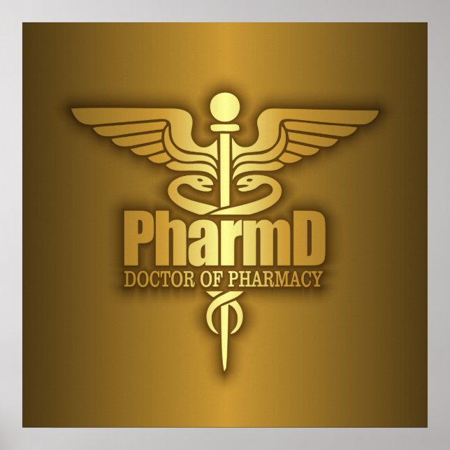 Guld Caduceus (PharmD) Poster (Framsidan)