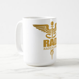 Guld Caduceus (radiologi) Kaffemugg