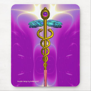 GULD CADUCEUS Rosa Fuchsia Musmatta