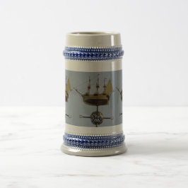Guld Calyon Compass Ro Grått/Blue 22 oz Stein Sejdel