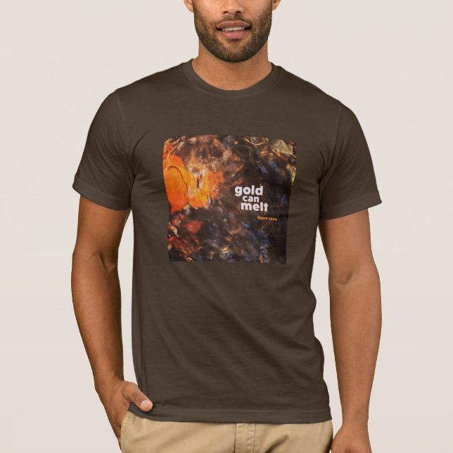 "Guld can Melt" T-Shirt by Spare Souls (Framsida)