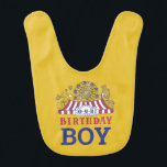 Guld Carnival Circus Baby Birthday Kids HouseParty Hakklapp<br><div class="desc">Födelsedag är en årlig milstolpe som vi ser fram emot. Sparka av det här monumentala firande med våra födelsedagsfester i Carnival Circus Baby Birthday Kids House Party Design. Anpassa det med party-detaljerna! Vi hoppas att vår Carnival Circus Baby Birthday Kids House Party Design ger er party så mycket glädje som...</div>