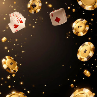 Guld Casino Poker Spelkort
