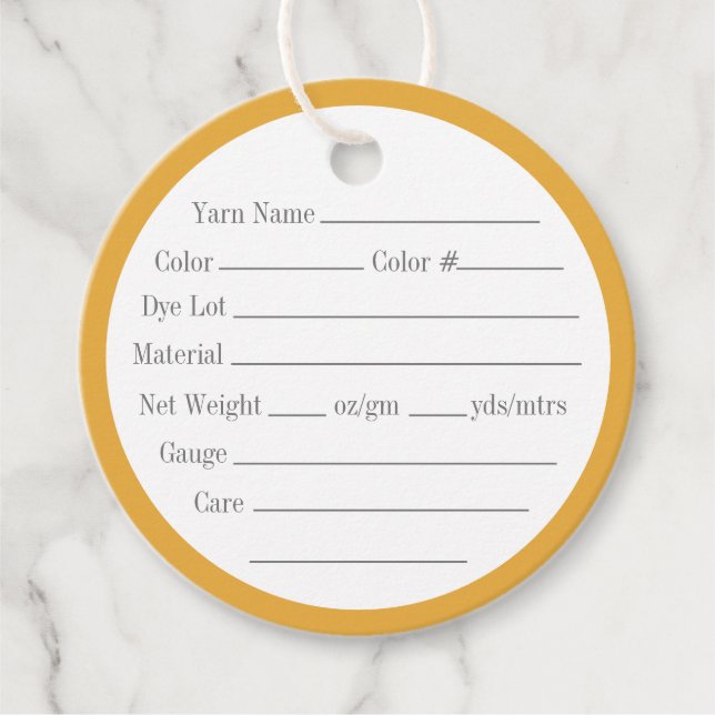 GULD CELTIC KNOT 2-tums Märkre för rundgarn Gåvor Etiketter (Framsida)