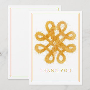 GULD CELTIC KNOT - kort
