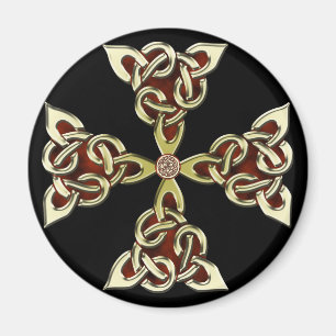 Guld- Celtickormagnet Magnet