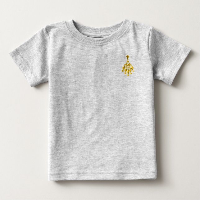 Guld chandelier tee (Framsida)