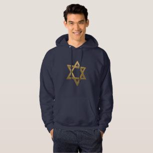 guld chanukkah-stjärna av den avundsna manar-tröja hoodie