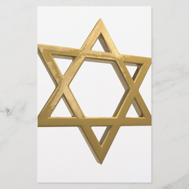 guld chanukkah-stjärnan av davande (Framsida)