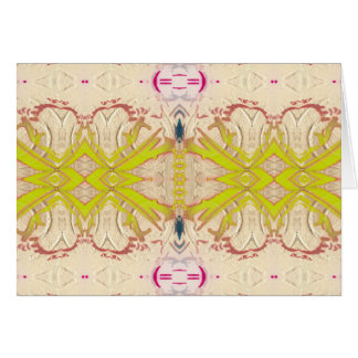 Guld- Chartreuse bandNT för traditionell vintage Hälsningskort