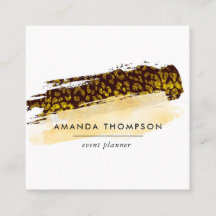 Guld Cheetah Skin-penseldrag