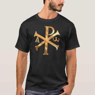 Guld- Chi-Rho Tee