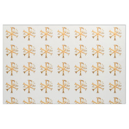 Guld- Chi-Rho Tyg