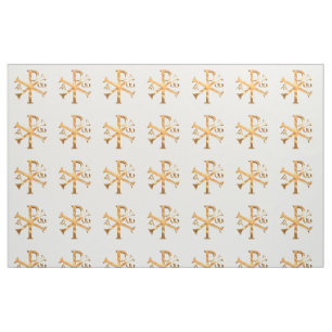 Guld- Chi-Rho Tyg