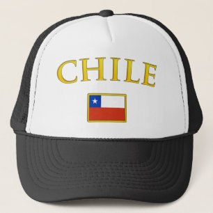 Guld- Chile Truckerkeps