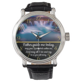 Guld Christian Faith kor med Far.. Armbandsur