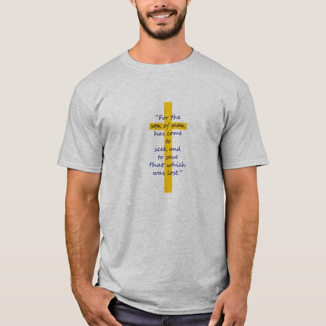 Guld Christian Kor Shirt T-shirt (Framsida)