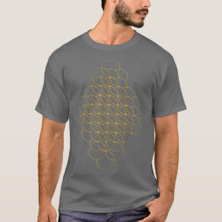 Guld Circle T Shirt