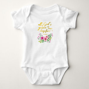 Guld- citationstecken: All gud nåd i ett mycket T Shirt