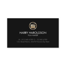 Guld Clapperboard Icon Film Director Visual Arts