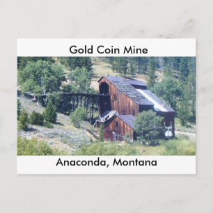 Guld Coin Mine Vykort