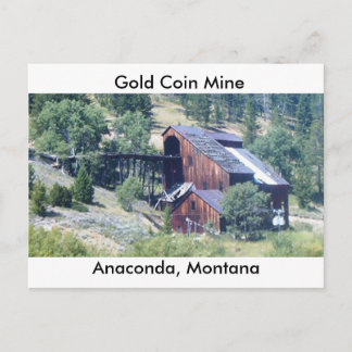 Guld Coin Mine Vykort