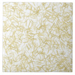 Guld Confetti Abstrakt Kakelplatta<br><div class="desc">Guld Confetti Abstrakt</div>