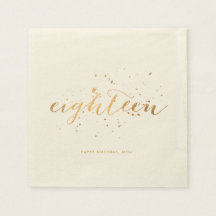 Guld Confetti artonde artonde Födelsedagsfesten Ec