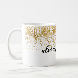 Guld Confetti Gnistra Kaffemugg