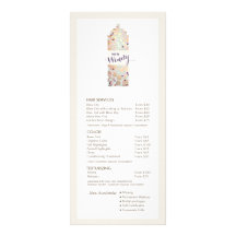 Guld Confetti Hair Spray Hair Salon Service Menu
