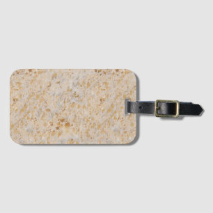 Guld Cowhide Skriv ut minimalt Westernt för metall Bagagebricka