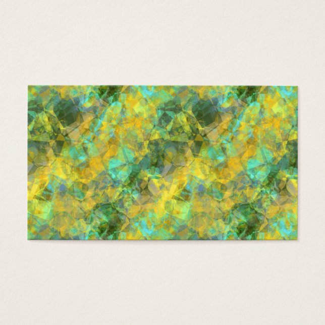 Guld Crumged Struktur Visitkort (Framsidan)