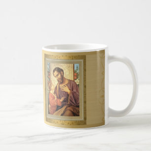 Guld- dag för festmåltid för St Joseph kaffemugg