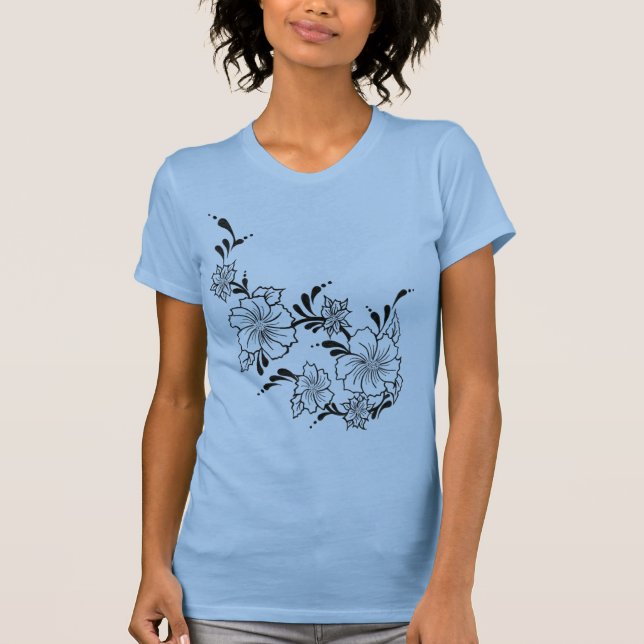Guld- dagblommor t shirt (Framsida)
