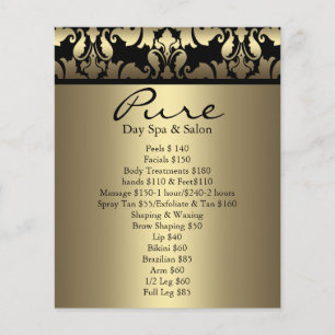 Guld Damask Flyer