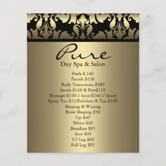 Guld Damask Flyer