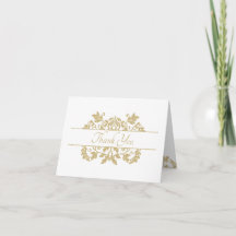Guld Damask-symbol Tacksamhet
