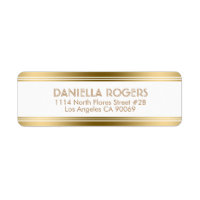 Guld dekorativ Rand-geometrisk modern design