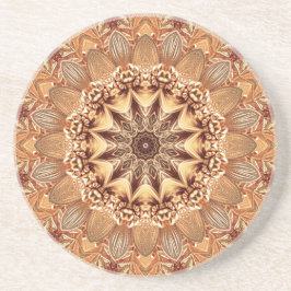 Guld Dekorativ Sandstens Coaster Underlägg