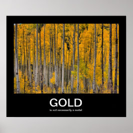 Guld Demotiational Poster