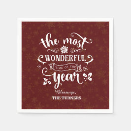 Guld - den mest underbara tidpunkten för årets Mon Pappersservett