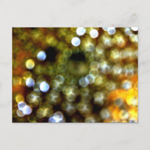 Guld Design Inbjudan Vykort