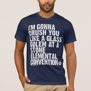 GULD: Det Glass Golemhot T Shirt